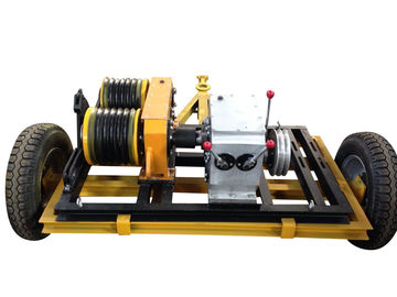 Safe And Reliable Gas Engine Powered Winch With Trailer Can Match Honda