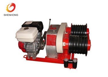 Three Ton Diesel Cable Winch For Laying Cable Or Erecting Of Pole Pylon